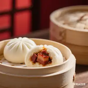 Parene bule sa svinjetinom char siu | 叉烧包