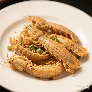 Skamp bogomoljka sa solju i biberom | 椒盐皮皮虾